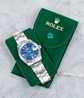 Rolex Date 34 Blu Oyster 1501 Blue Jeans